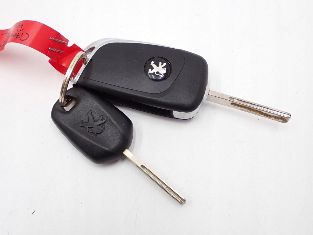 фото №10, Замок запалювання 2x ключ europa комплект 9663123380 9673257480 peugeot 2008 i 14r