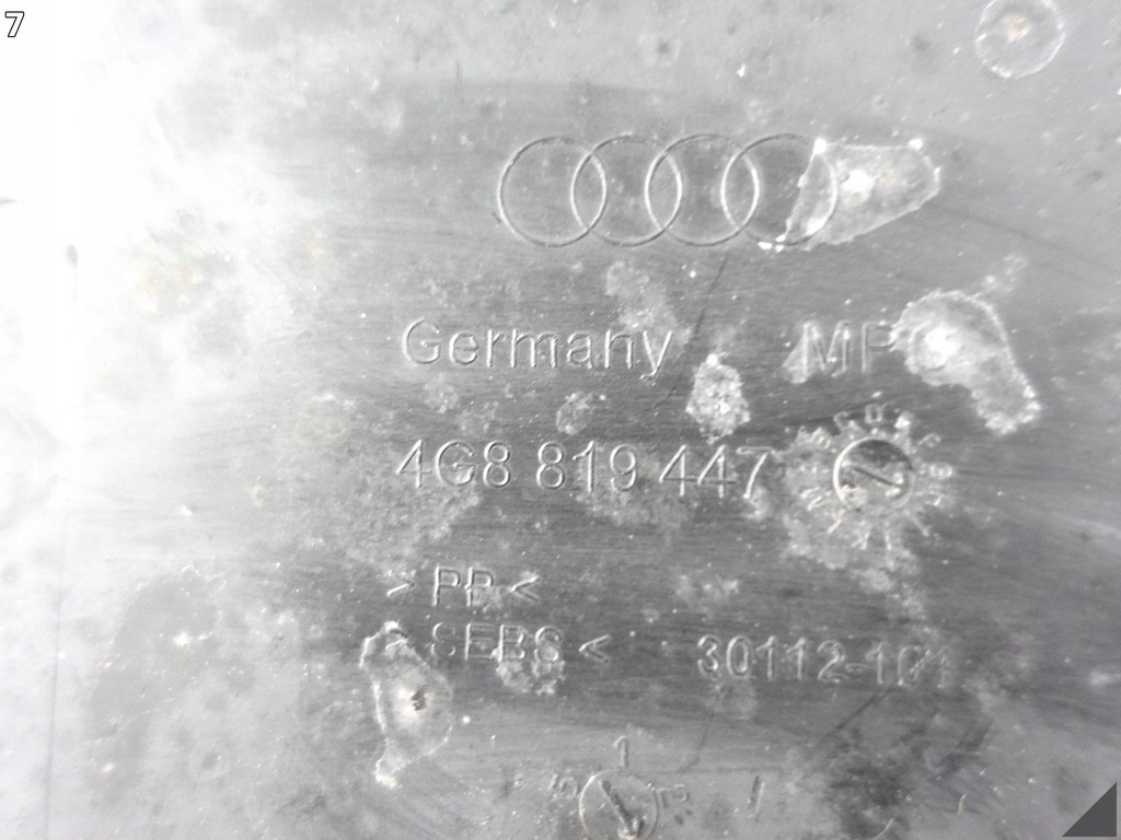 фото №8, Audi a6 s6 4g0 a7 s7 4g8 c7 lift 10-18 защита жабо накладка