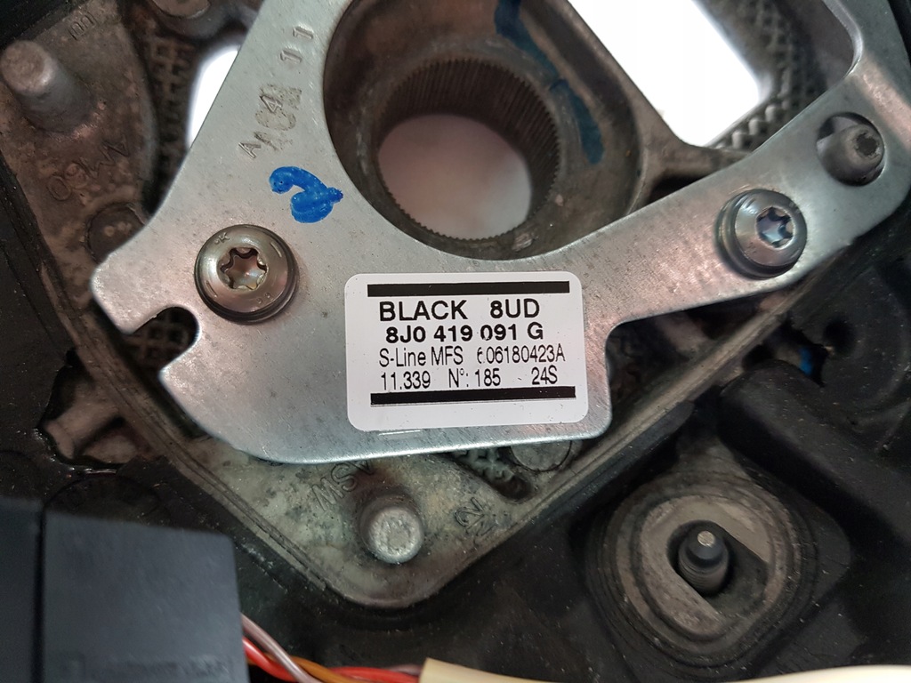 фото №9, Audi tt 8j 06-14r s-line воздуховод кожаный 8j0419091g