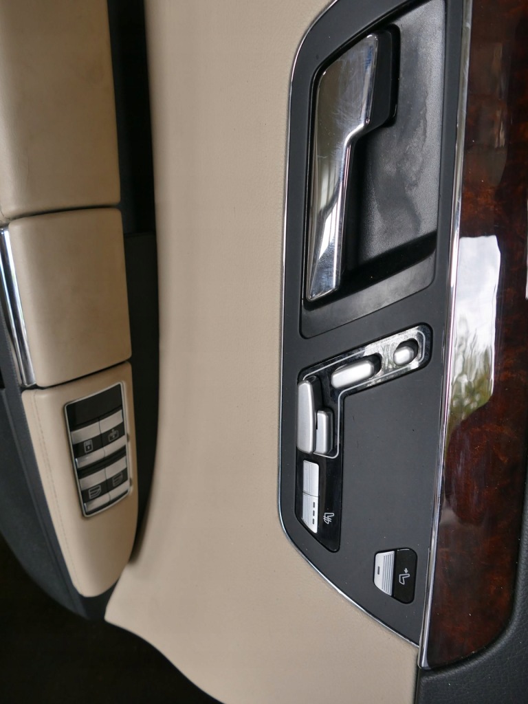 фото №10, Mercedes s w221 long сидіння заднє сидіння обшивка комплект