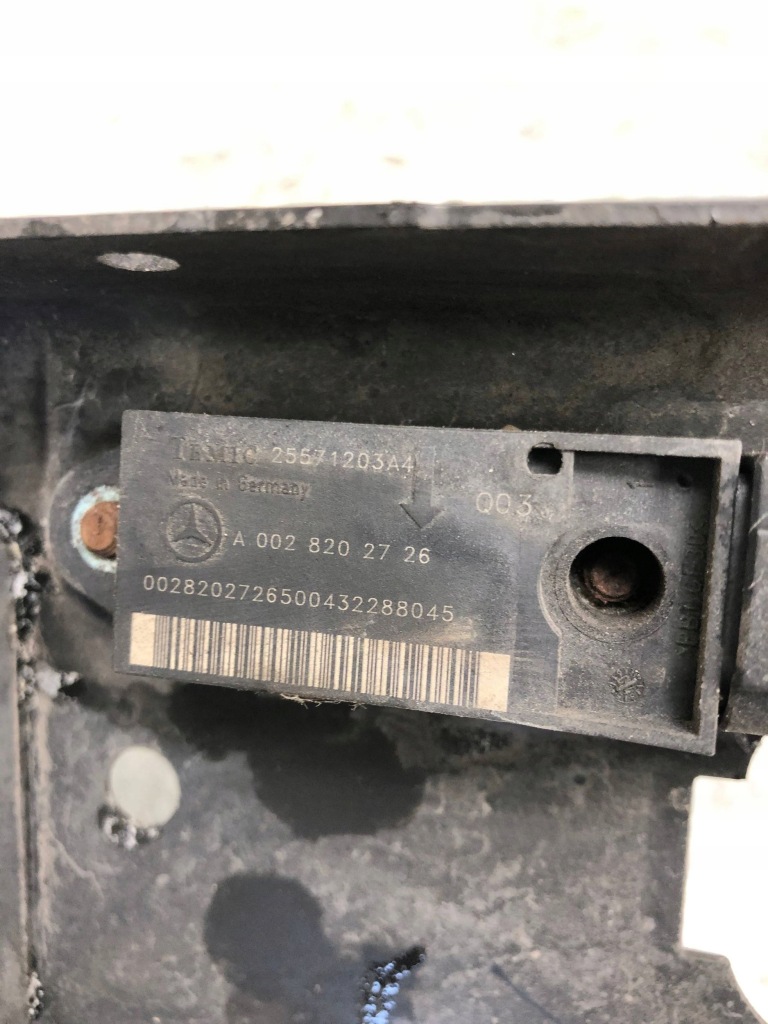 фото №6, Кронштейн поперечина датчик удара левый перед mercedes w211 a0028202726