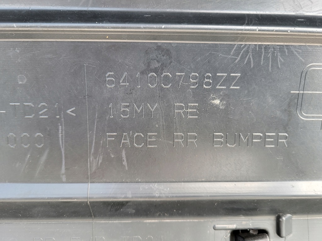 фото №7, Mitsubishi outlander iii lift 15- бампер задня