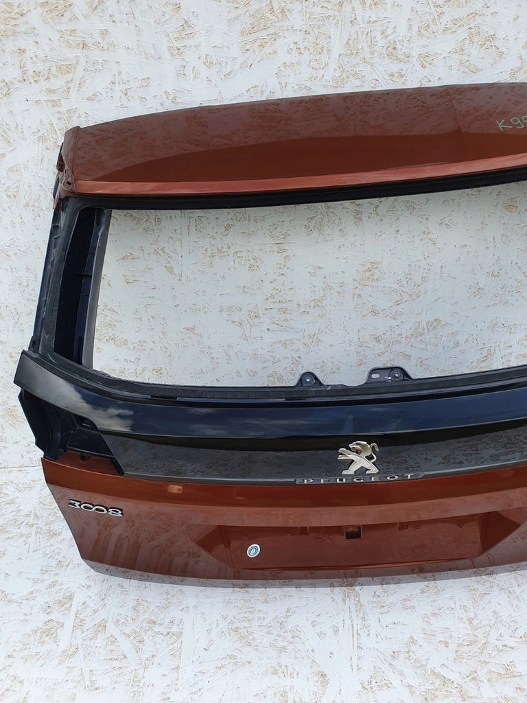 фото №6, Peugeot 3008 кришка багажника багажника задня задня