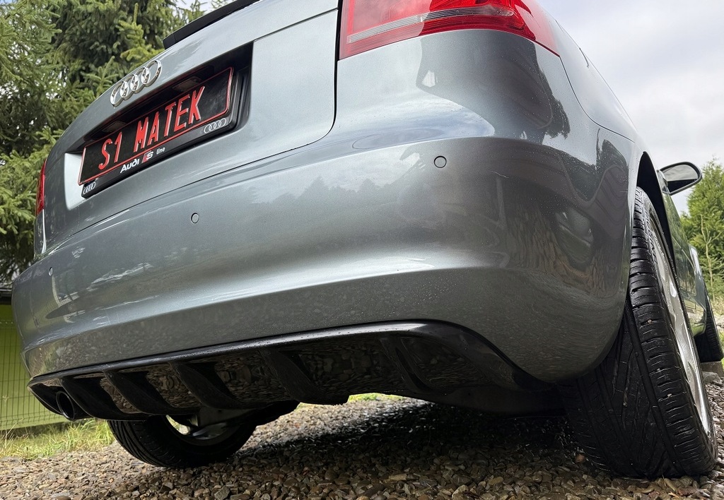 фото №14, Дифузор бампера задня audi a3 8p 08-13 tfb тюнінг