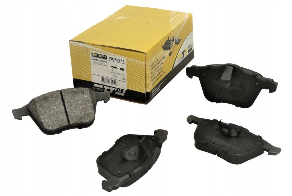 Гальмівні колодки ham.volvo s60 2.4 t5 04-, s80 2.4 99- /trw/ перед Київ