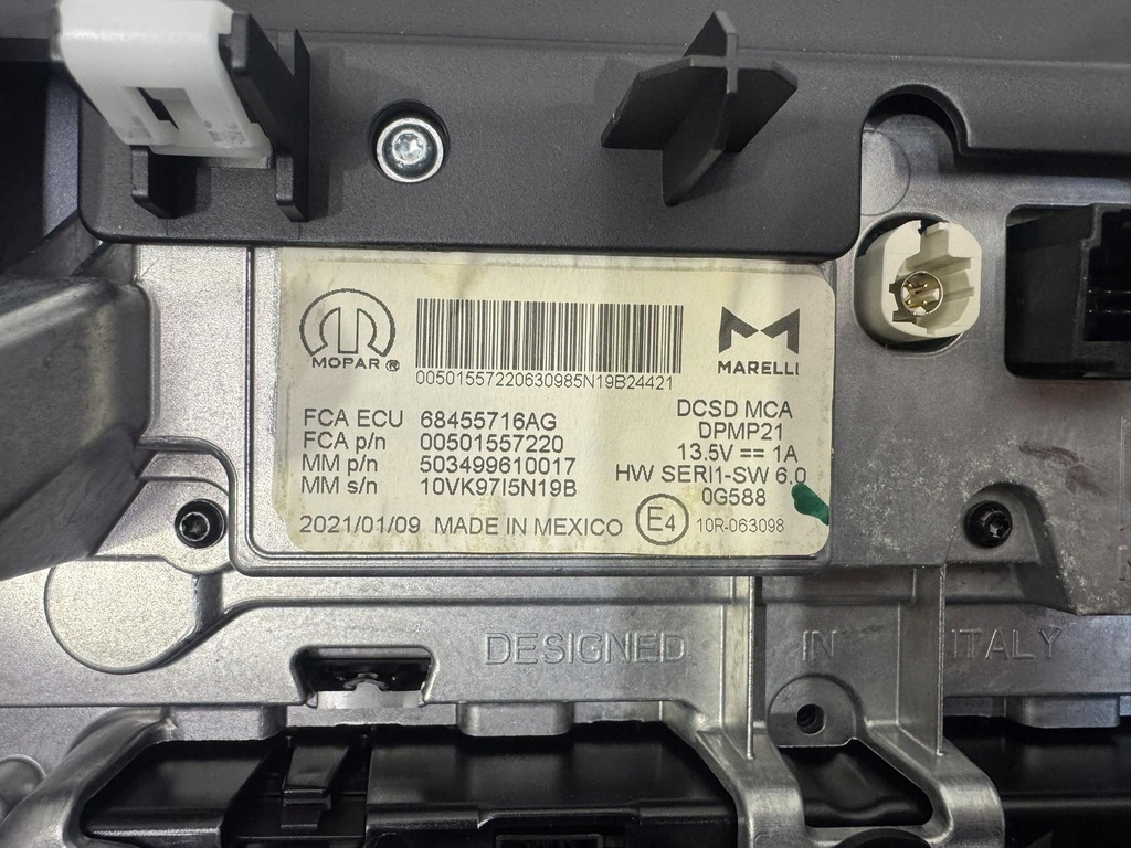 фото №5, Дисплей экран монитор jeep compass ii lift 68455716ag