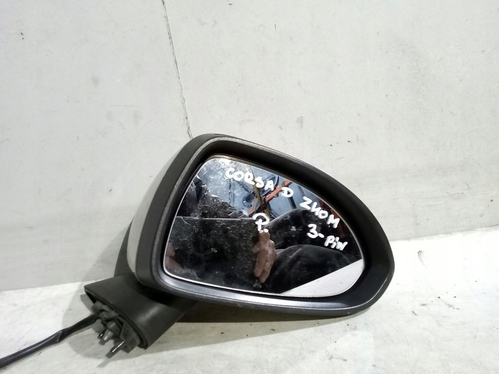 фото №6, Opel corsa d зеркало правое elektr 5 pin z40m