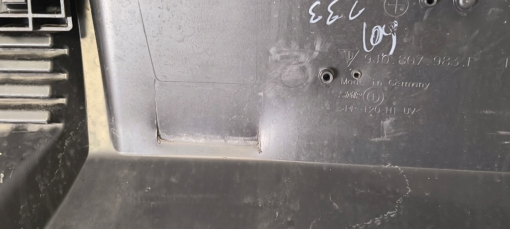 фото №16, Дифузор спойлер накладка бампера задня porsche taycan cross turismo 9j0