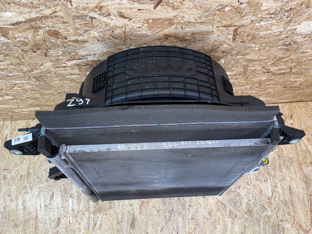 фото №9, Комплект радіатор радіатор корпус вентилятора ford ranger v 2.0 lift 2019-