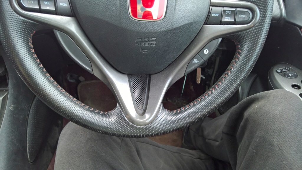 фото №2, Подушка водителя civic viii ufo type-r typer fn