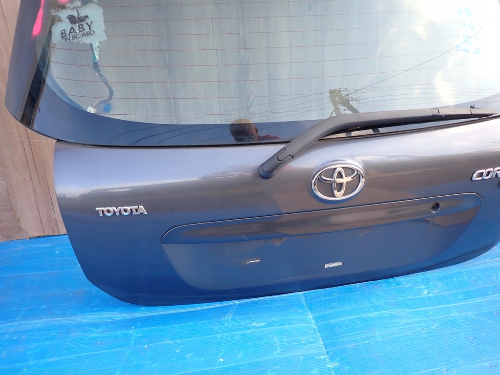 фото №10, Toyota corolla e12 hb 02-07 крышка багажника багажника