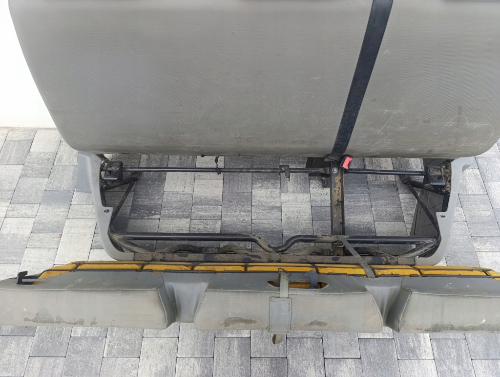 фото №9, Vw t5 t5 lift t6 doka dubelkabina заднє сидіння сидіння тримісне сидіння лавка сидіння
