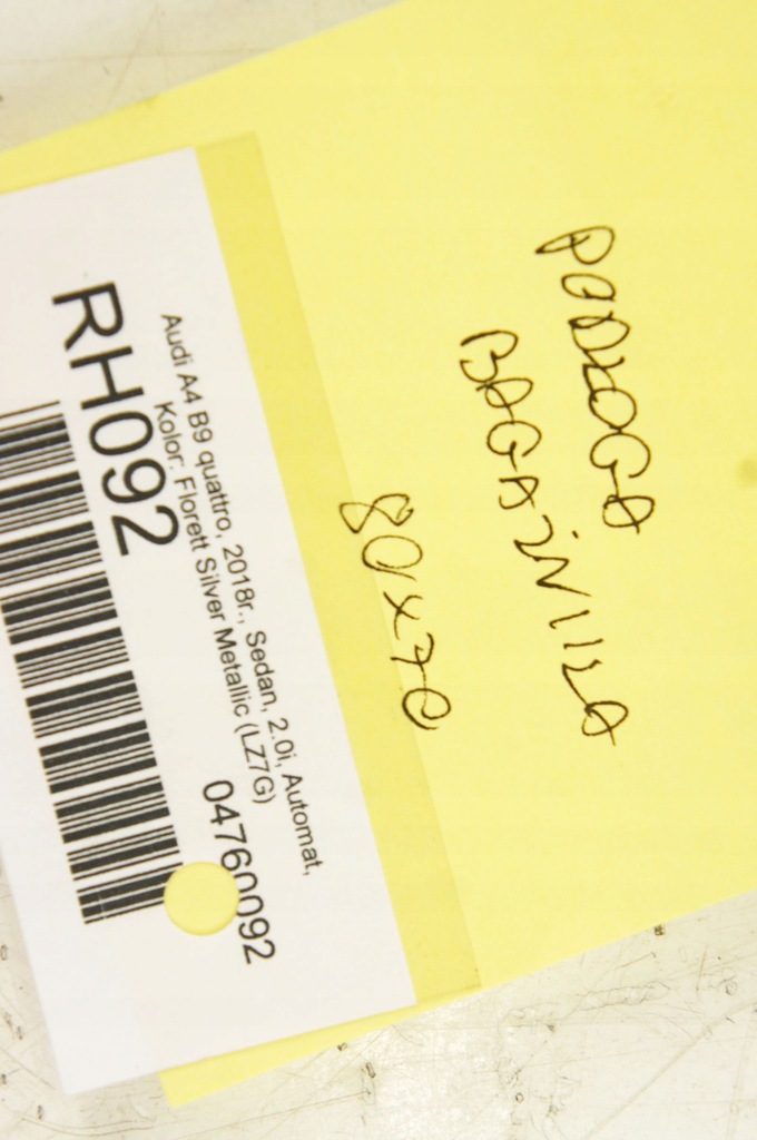 фото №6, Rh092 audi a4 b9 пол плита багажника sedan