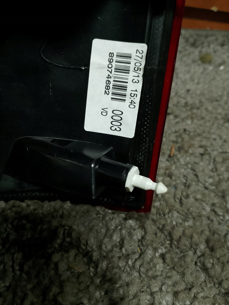 фото №9, Лампа правый задняя правая задняя renault kangoo ii