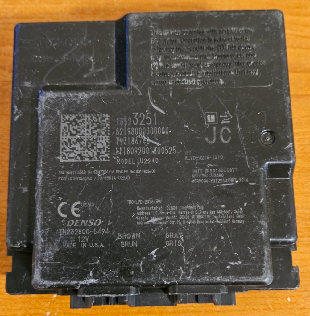 фото №1, Модуль keyless insignia opel оригінальний номер 13523251