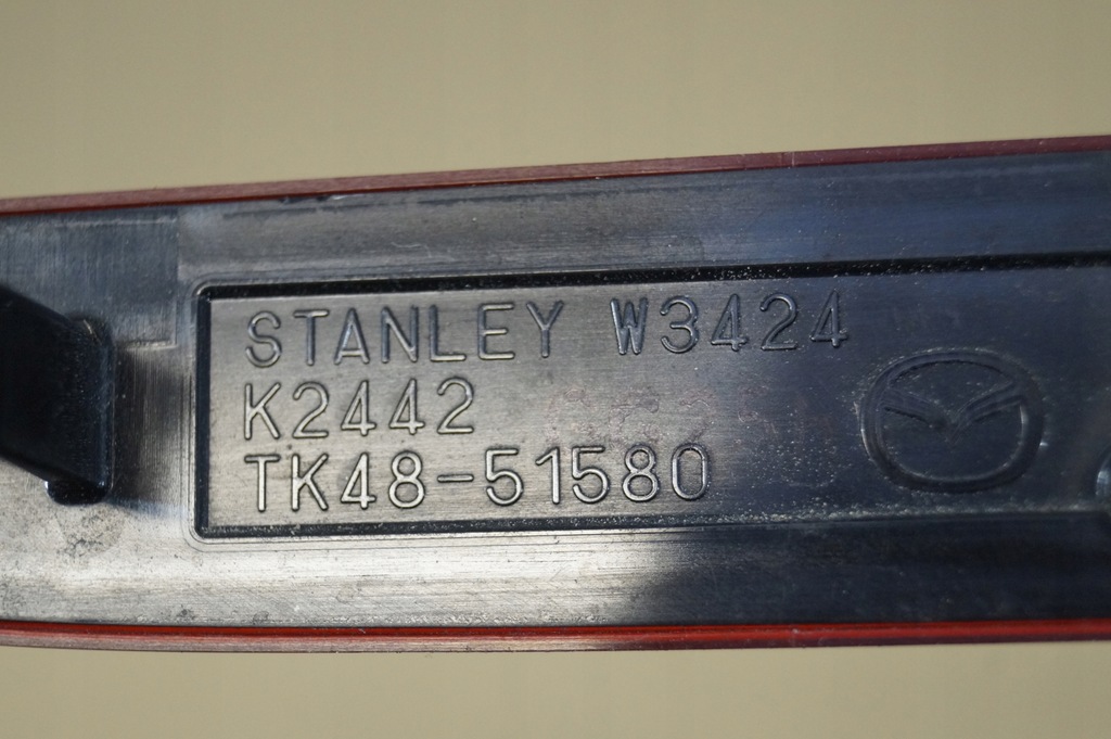 фото №6, Третий свет стоп крышки багажника mazda cx-5 cx5 ii 17-21r tk48-51580