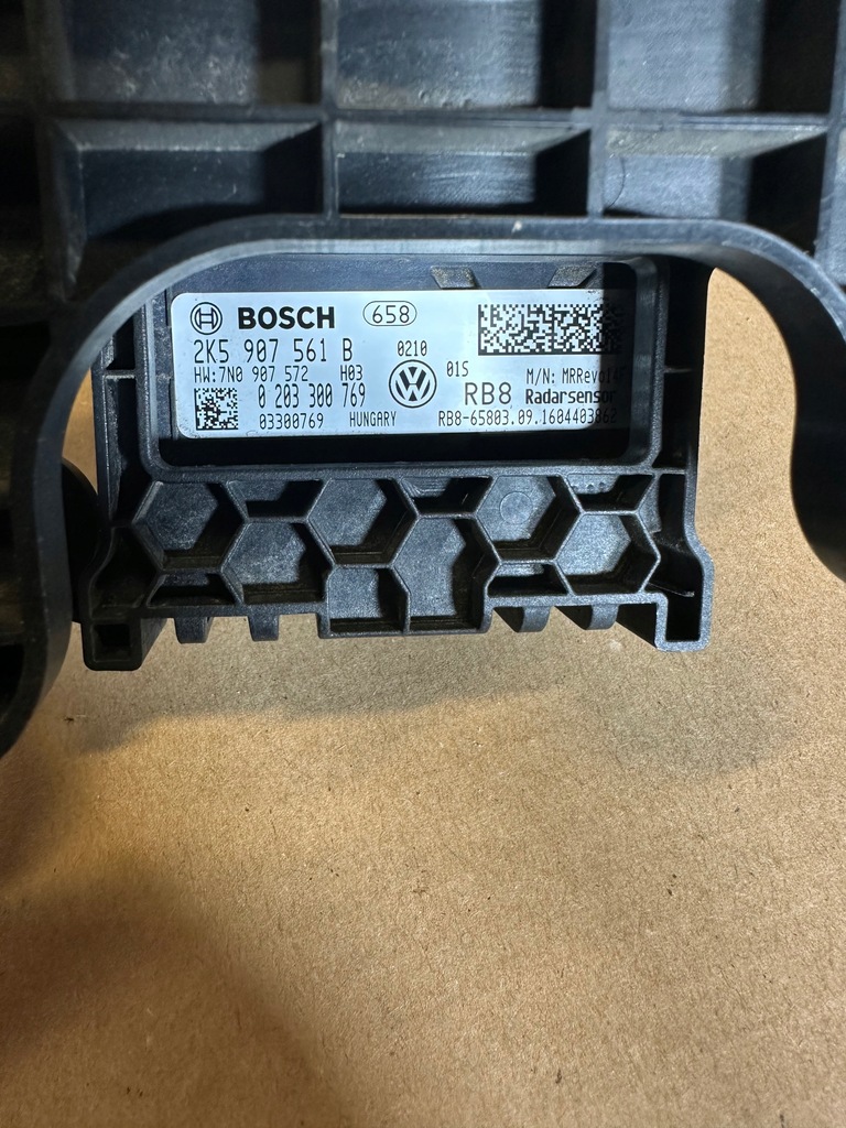 фото №7, Радар датчик distronic acc кронштейн vw caddy 2k5 2k5907561b