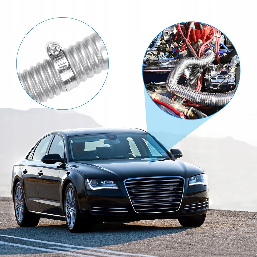 фото №10, Wąż выпускной труба выхлопная выхлопных газов отопления стояночного wysokiej качества