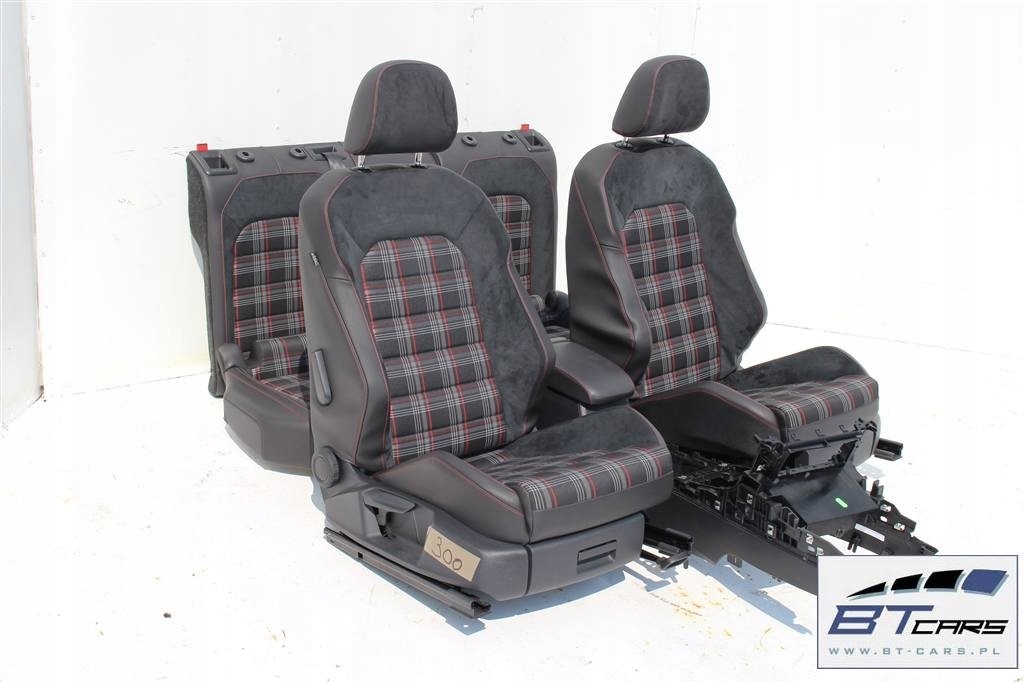 фото №6, Vw golf 7 vii gti сиденья комплект сидений сидений сиденья сиденье обивка 5