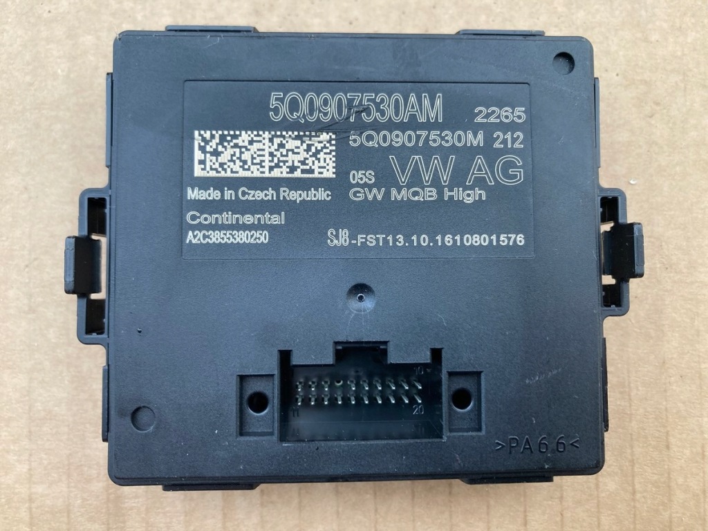 фото №1, Модуль блок управления шлюз 5q0907530am vw passat b8