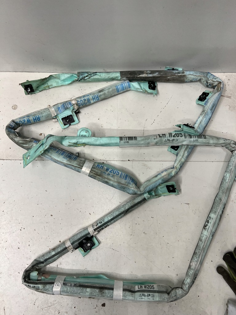 фото №1, Mercedes w205 шторка безопасности подушка безопасности оригинал 2x