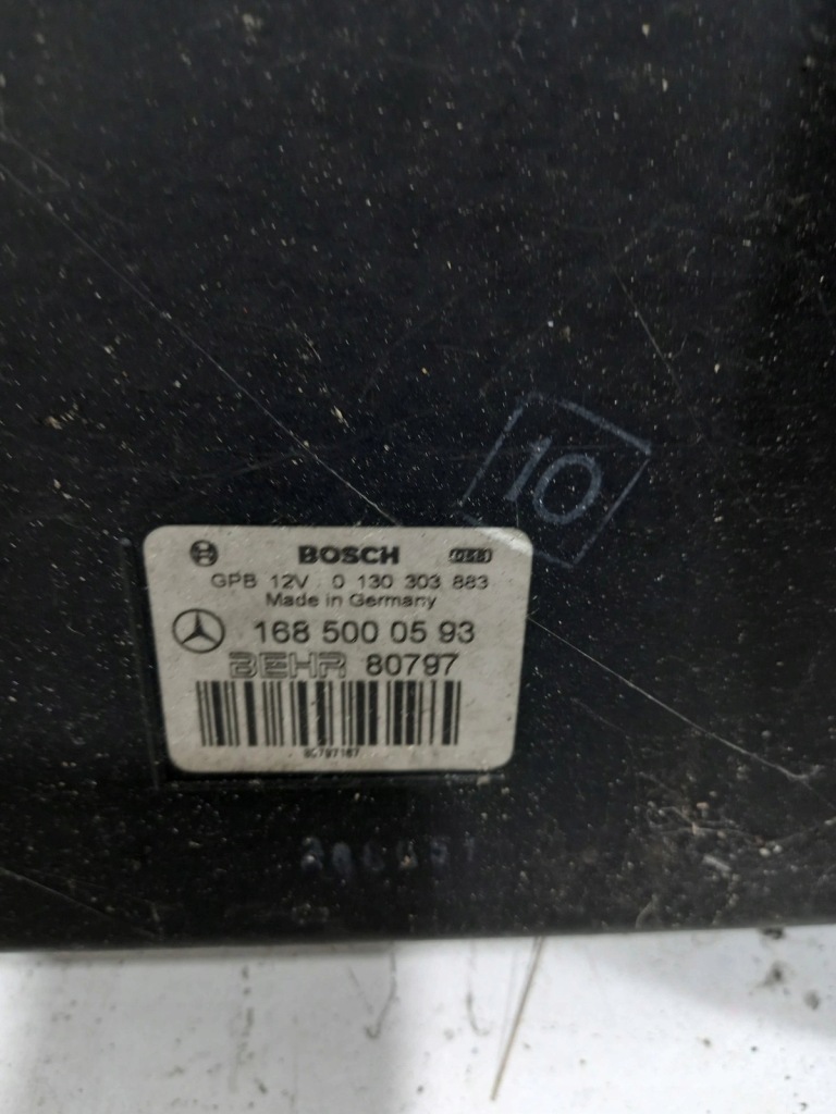 Вентилятор радиатор mercedes w168 1.6 Цена