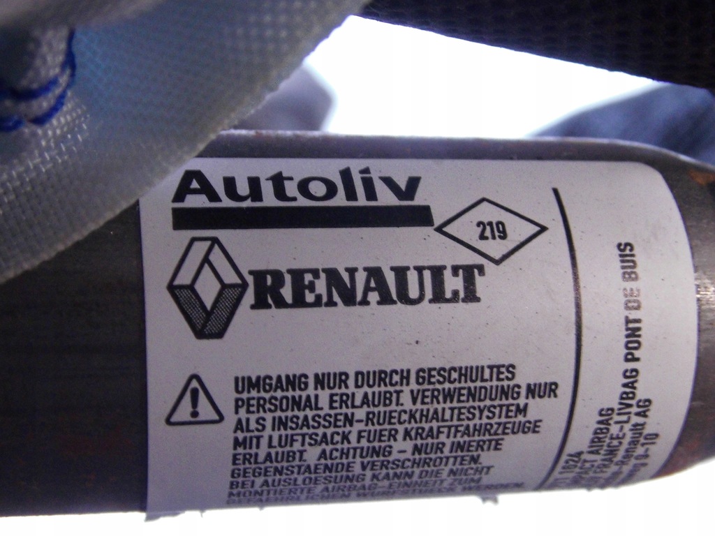 фото №2, Шторка безопасности воздушная renault scenic iii grand правая