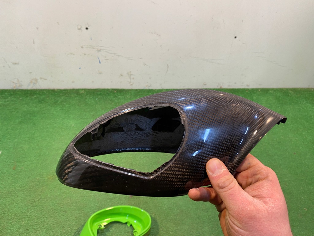 фото №11, Porsche 911 991 gt3 корпус дзеркало накладка дзеркало праве карбон