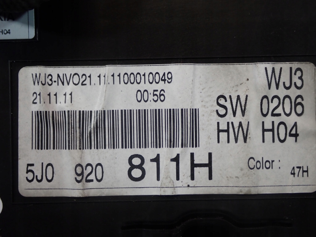 фото №5, Skoda roomster 10-15 1.2 tsi 105km счетчик приборы 5j0920811h