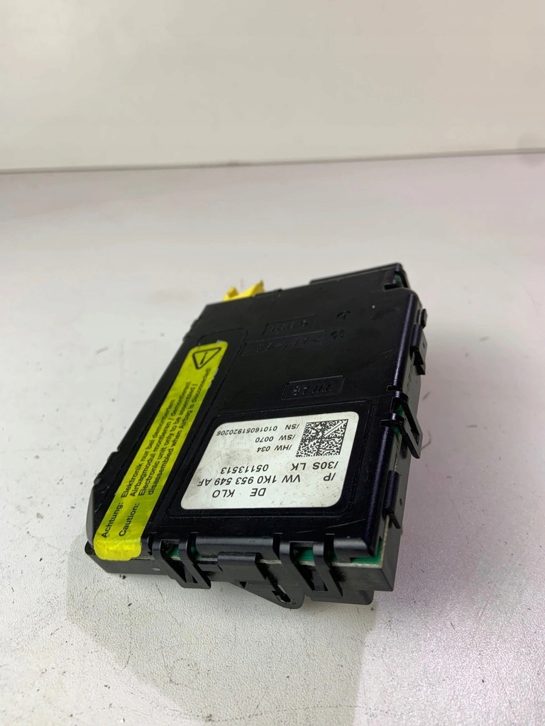 фото №8, Блок керування датчик kąta повороту модуль volkswagen golf v af