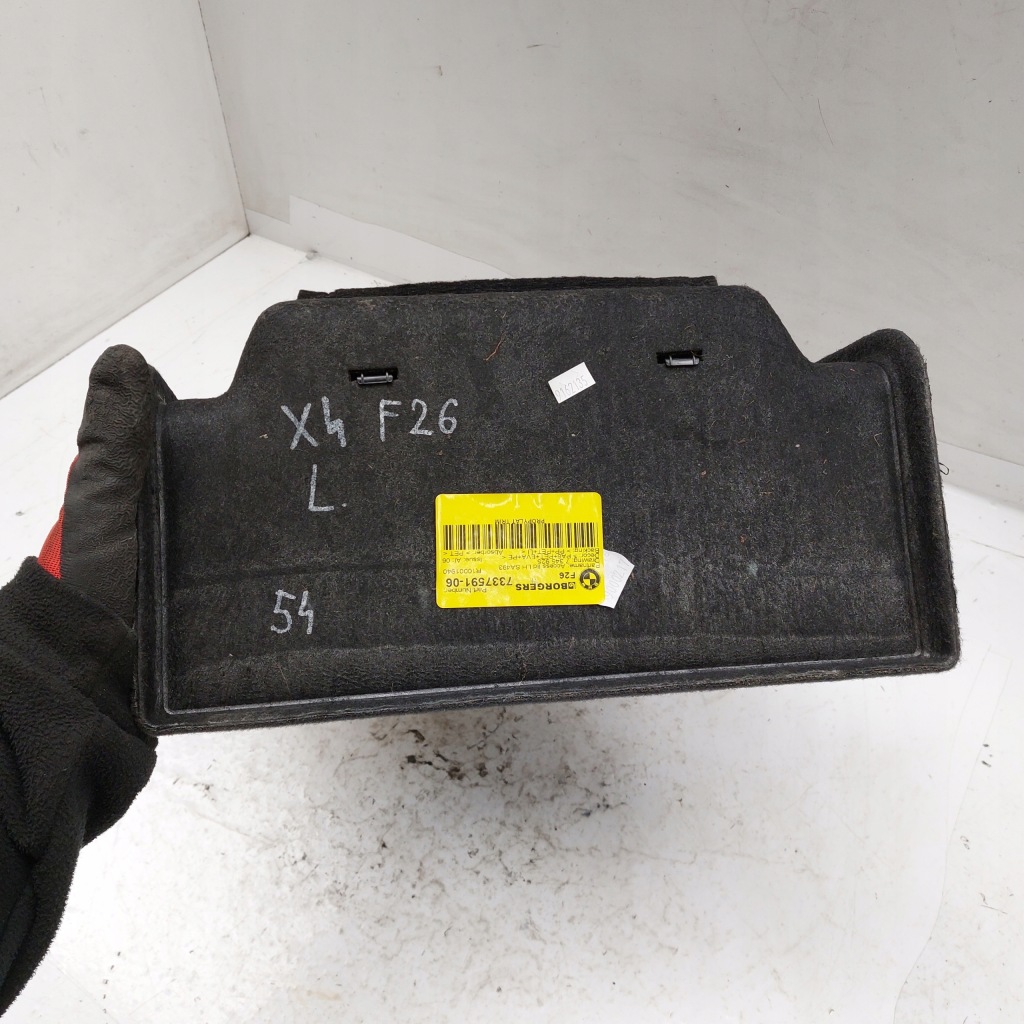 фото №10, Bmw x4 f26 g01 защита обшивка крышка ниша багажника с сетка 7337591