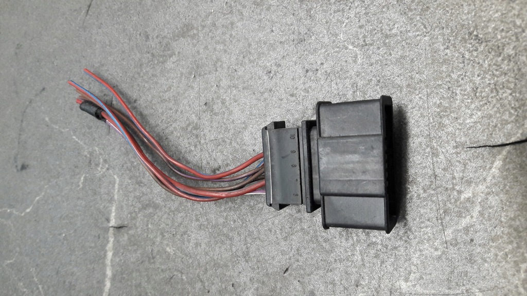 фото №1, 3c0972735 audi vw штекер колодка з'єднувач