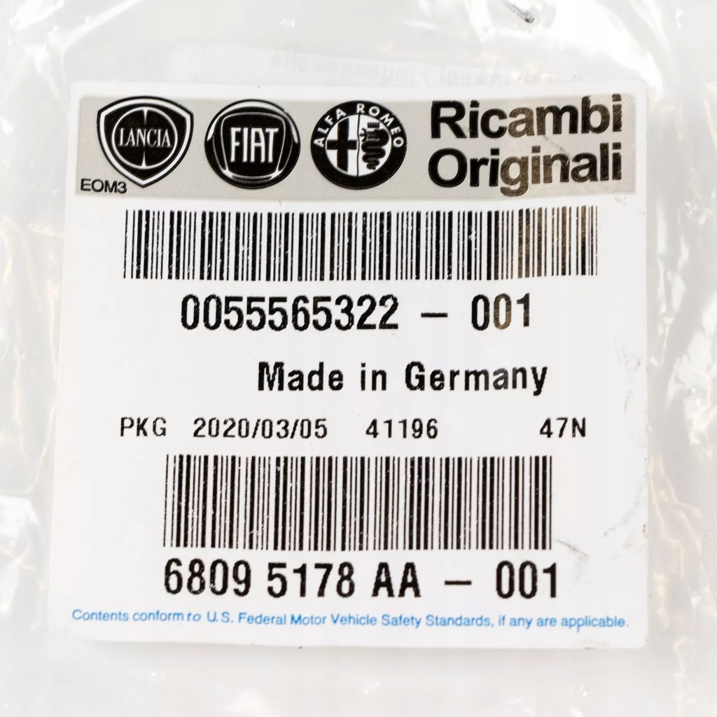 фото №11, Кільце ущільнювальний вала lancia delta 08-14