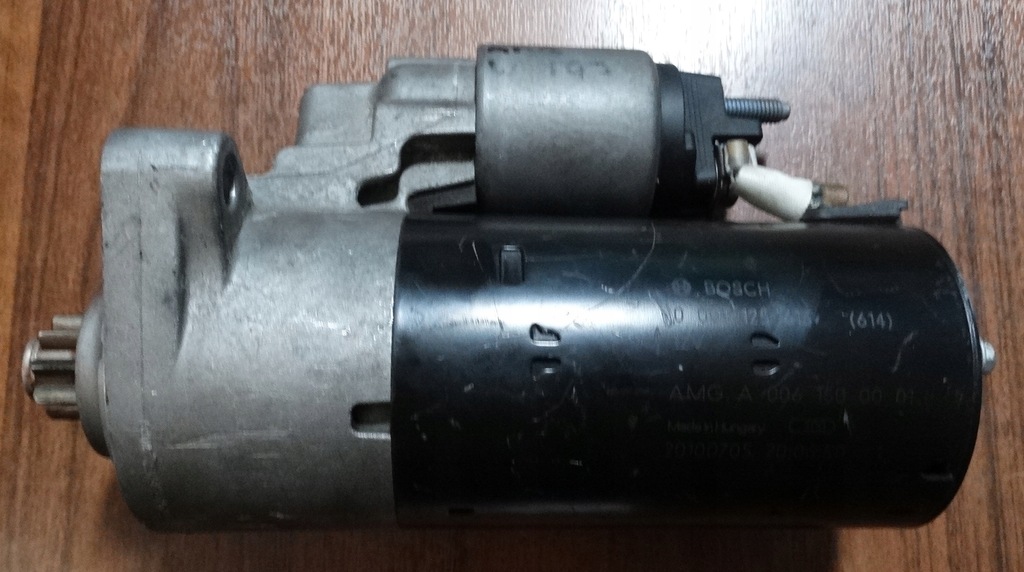 фото №1, Idealny kpl. стартер mercedes sls w197 1