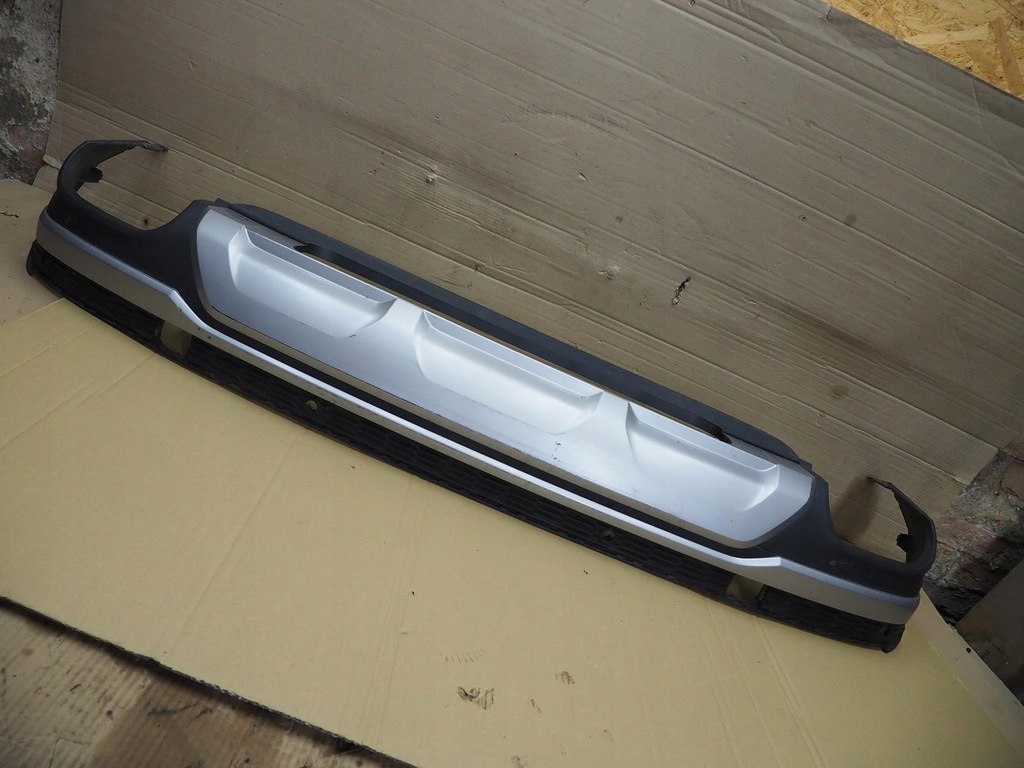 фото №1, Спойлер диффузор audi q7 s-line 4m0 lift 2019-