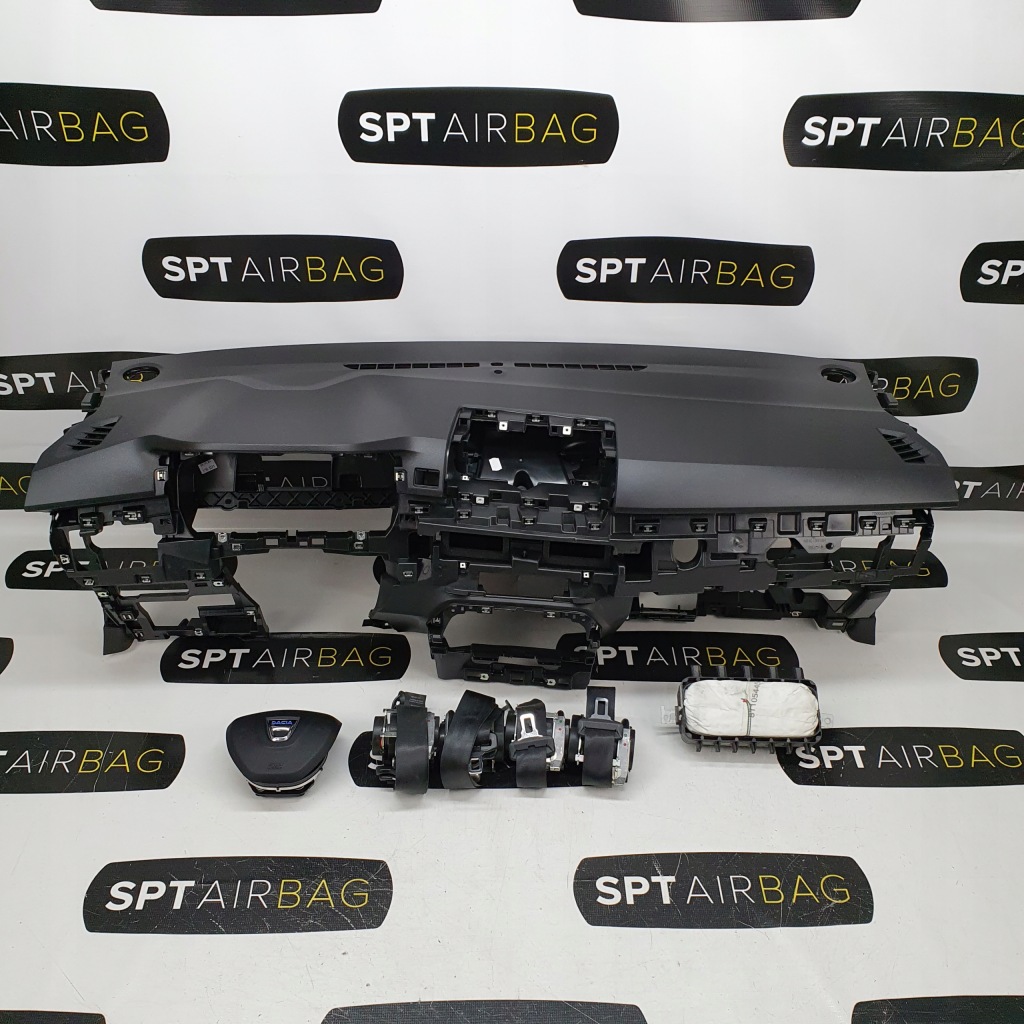 фото №1, Sandero iii 3 przed liftem панель приладів консоль подушки безпеки ремені подушка безпеки