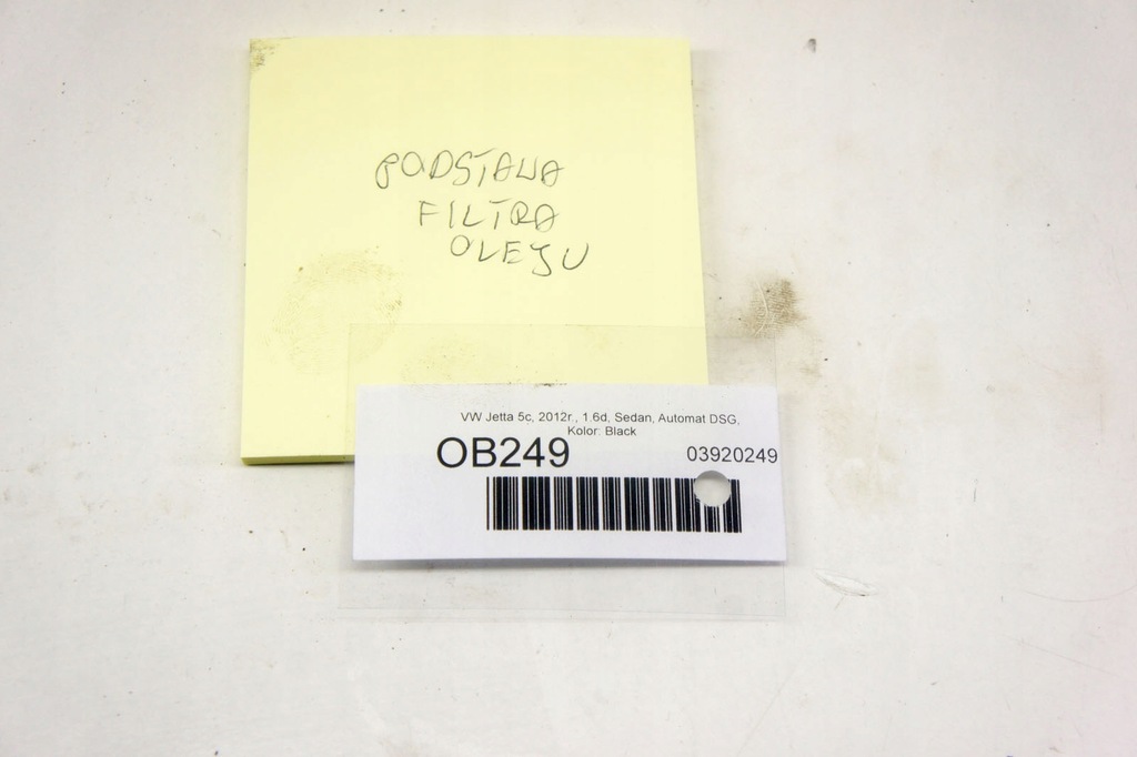 фото №5, Ob249 vw jetta vi 5c 1.6d основа фільтра оливи