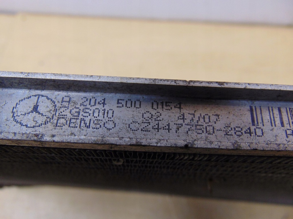 фото №14, Радиатор кондиционера mercedes w204 a2045000154