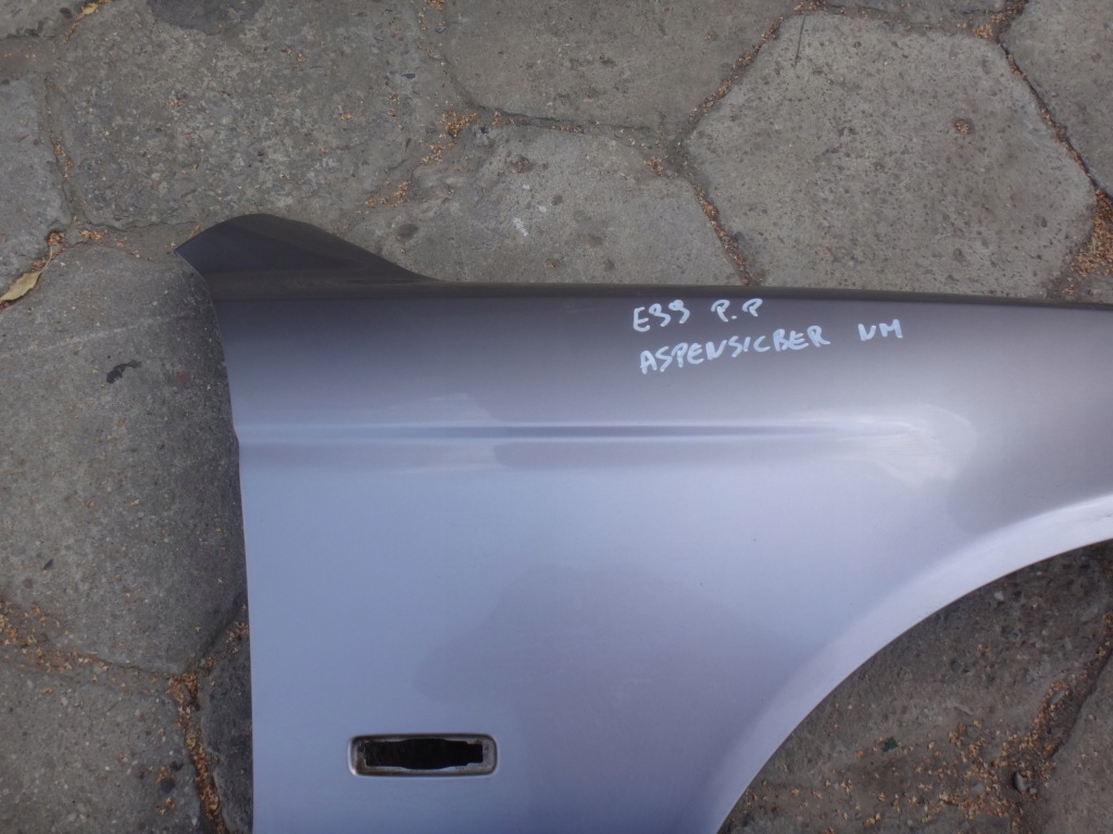 фото №8, Крила правий перед передній bmw e39 aspensilber нелакований