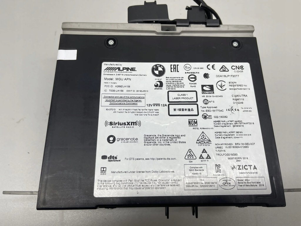 фото №4, Bmw 7 g11 g12 2016 автомагнитола