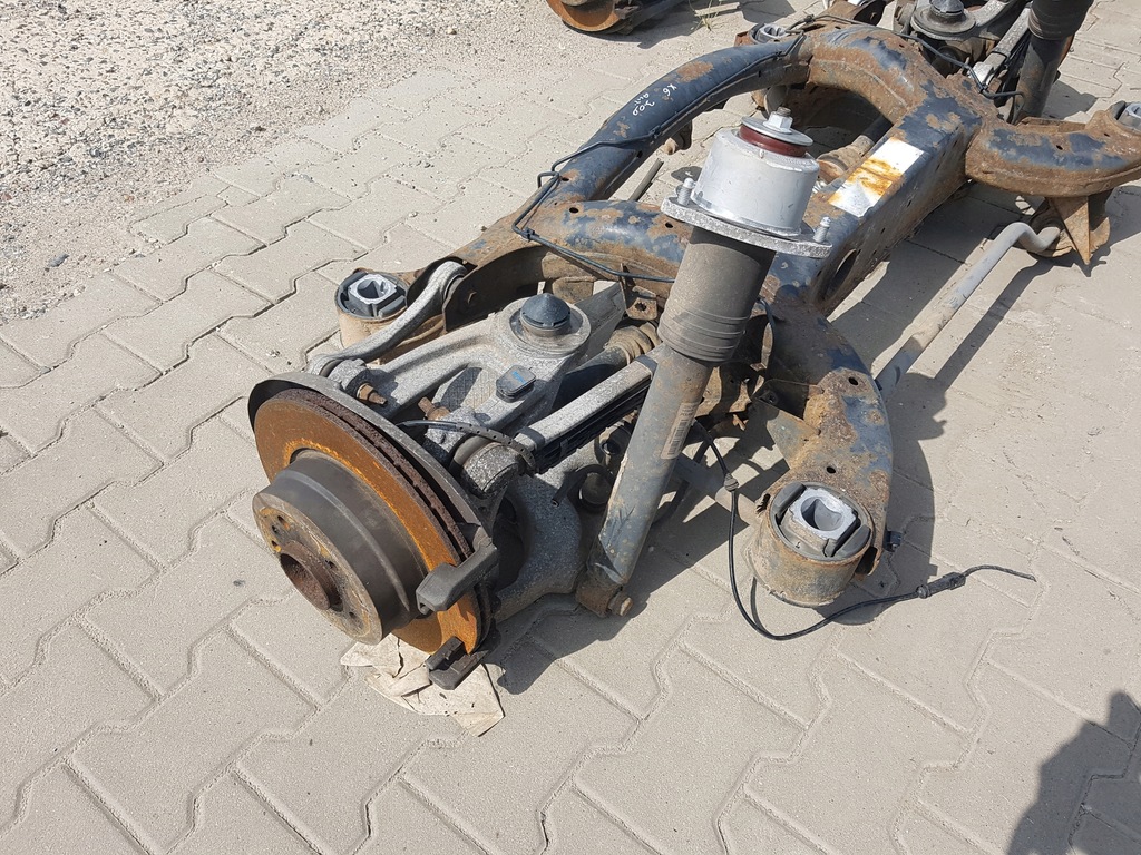 фото №4, Bmw x6 e71 07-14r 3.0 d балка подвеска задняя 4x4