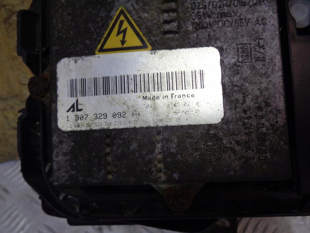 фото №6, Лампа левая перед передняя fiat stilo 3d ксенон eu