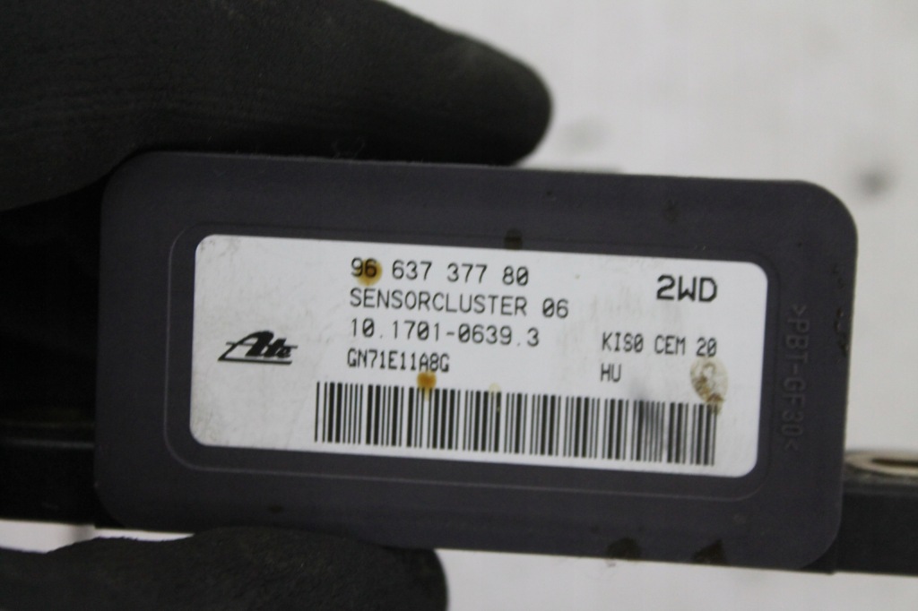 фото №1, Модуль датчик esp 9663737780 citroen ds3 10-16