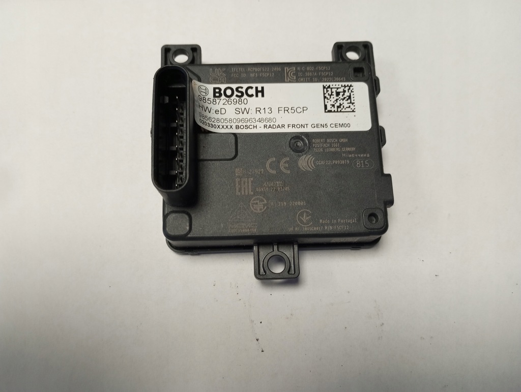 фото №1, Радар dystronic peugeot 3008 iii 9858726980