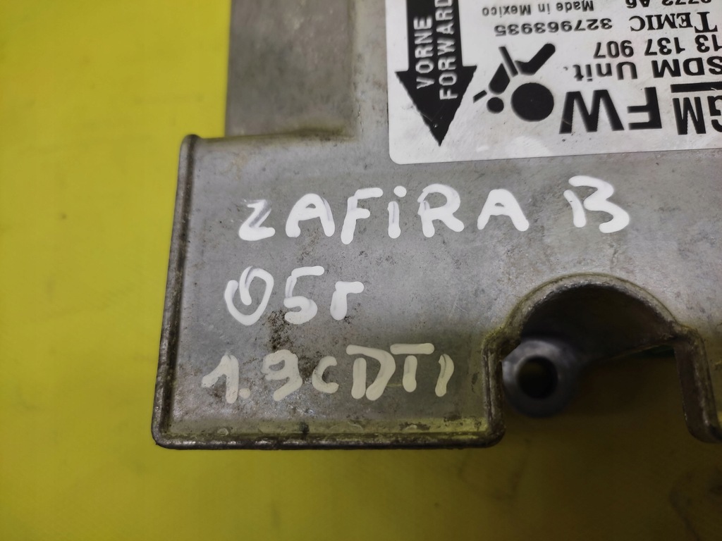 фото №5, Opel zafira b датчик air bag 13137907