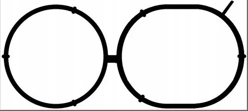 фото №2, Bga ag0212 прокладка, коллектор впускной