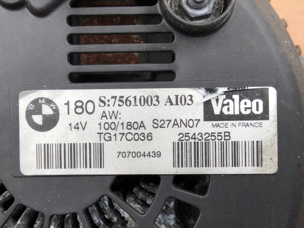 Генератор блок питания 180a 14v 7561003 bmw x5 e70 4.8i генератор Киев