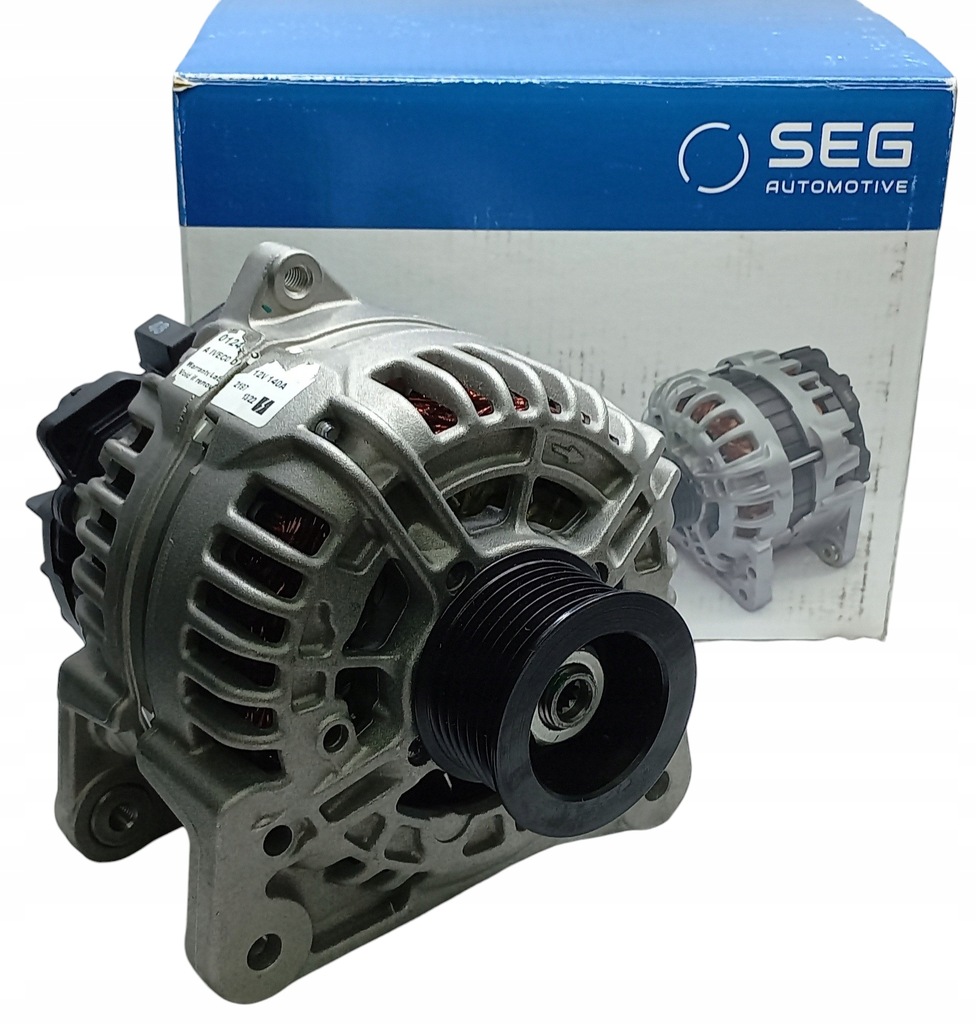 фото №1, Генератор 140a seg renault clio iii clio iv grand modus twingo ii 1.2