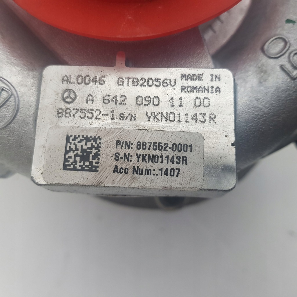 фото №4, Mercedes sprinter 3.2 cdi турбина 6420901100