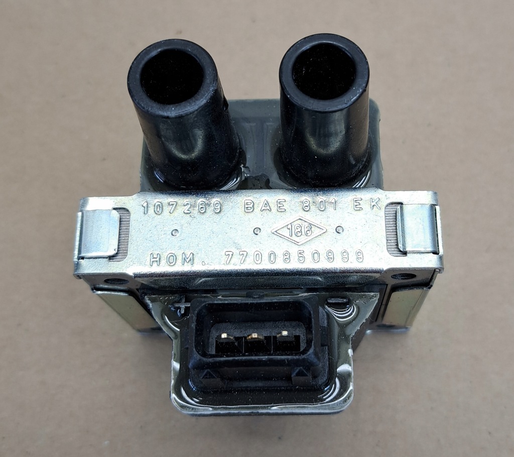 фото №3, Оригинал renault катушка зажигания 7700850999